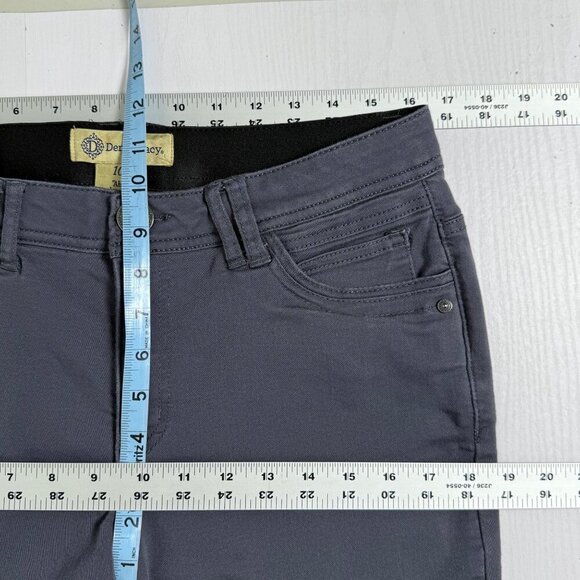 Democracy Jeans Womens Sz 10 Ab Technology Mid Rise Skinny Stretch Gray Denim - Picture 5 of 10